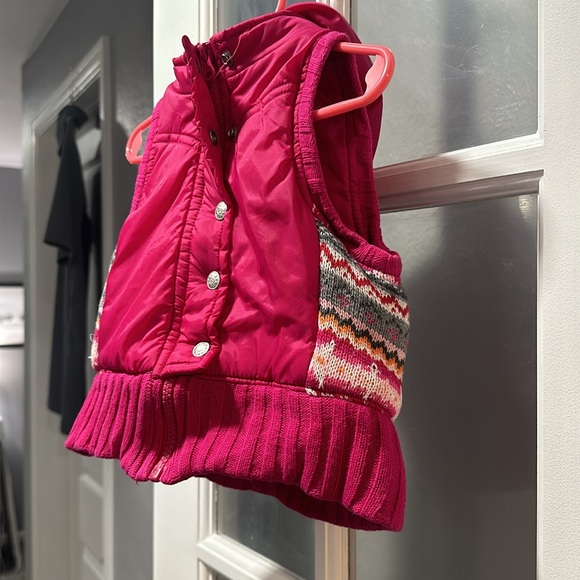 Koala Kids Pink Hoodie Puffer Vest - Picture 5 of 10